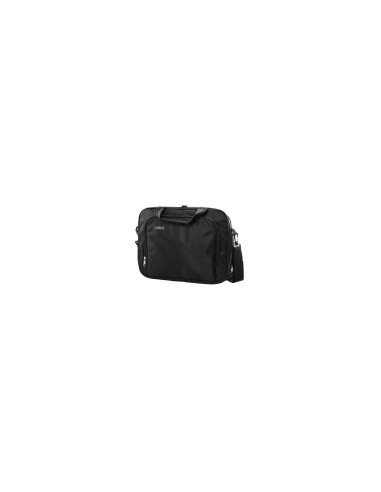 MALETIN PORTATIL SUBBLIM OXFORD 13.3P 14P INTERIOR ACOLCHADO BOLSILLO EXTERIOR CORREA DE HOMBRO NEGRO SUB-LB-1OLB030