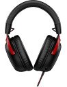 HP HyperX Cloud III - Auriculares gaming (negro-rojo)
