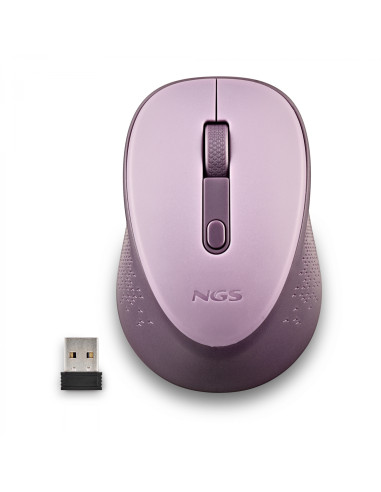 NGS DEW ratón Oficina Ambidextro RF inalámbrico Óptico 1600 DPI