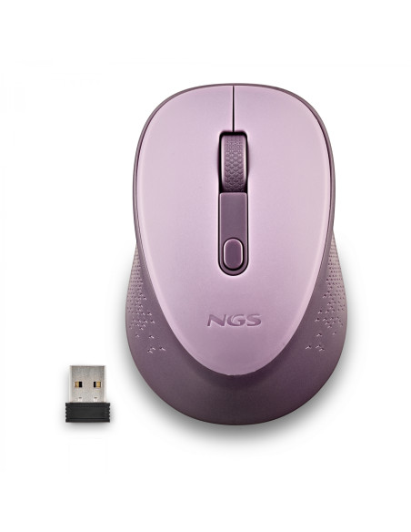 NGS DEW ratón Oficina Ambidextro RF inalámbrico Óptico 1600 DPI