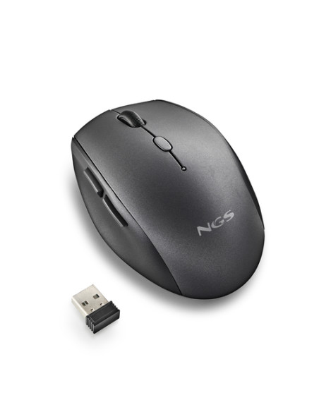 NGS BEE ratón Oficina mano derecha RF inalámbrico Óptico 1600 DPI