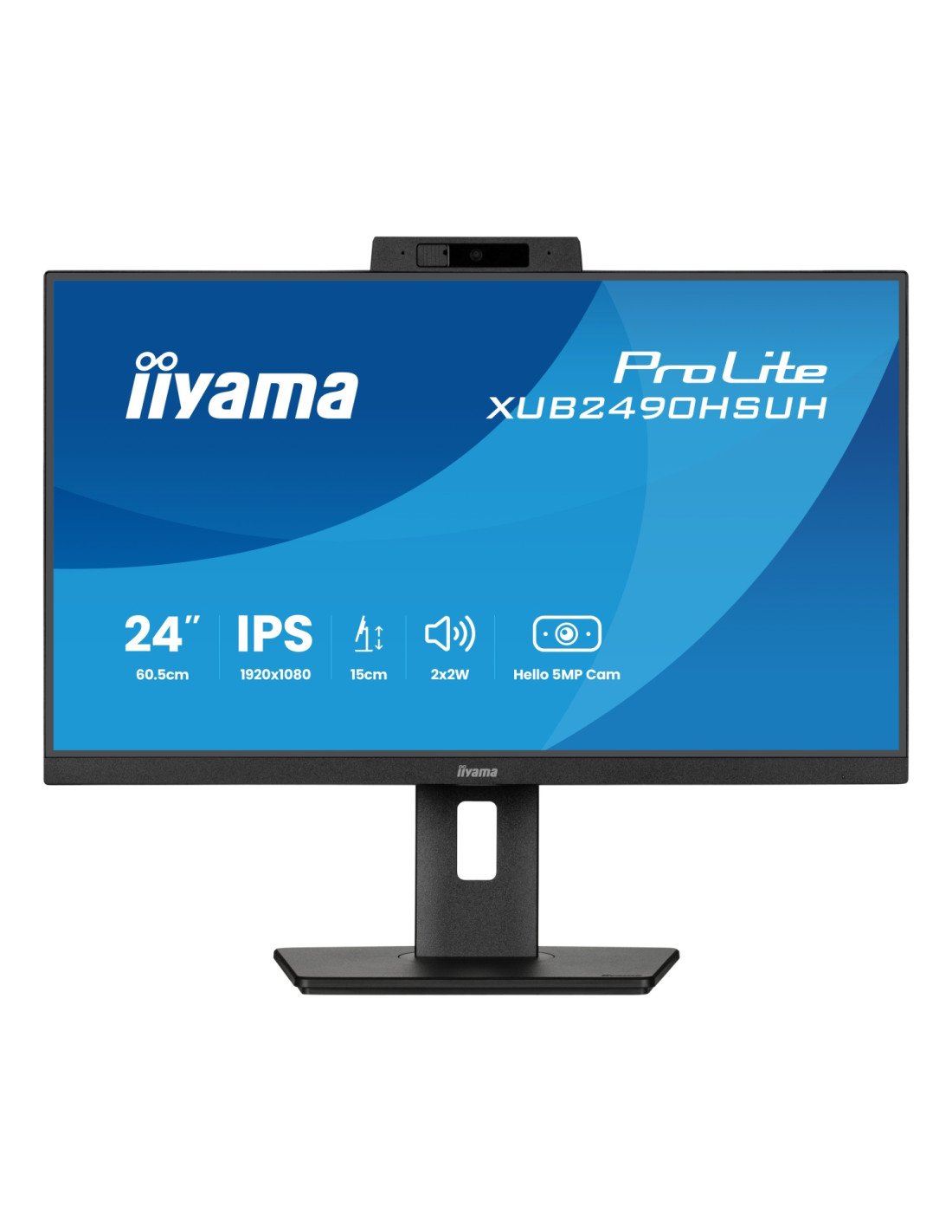 iiyama XUB2490HSUH-B2 pantalla para PC 60,5 cm (23.8") 1920 x 1080 Pixeles Full HD LED Negro