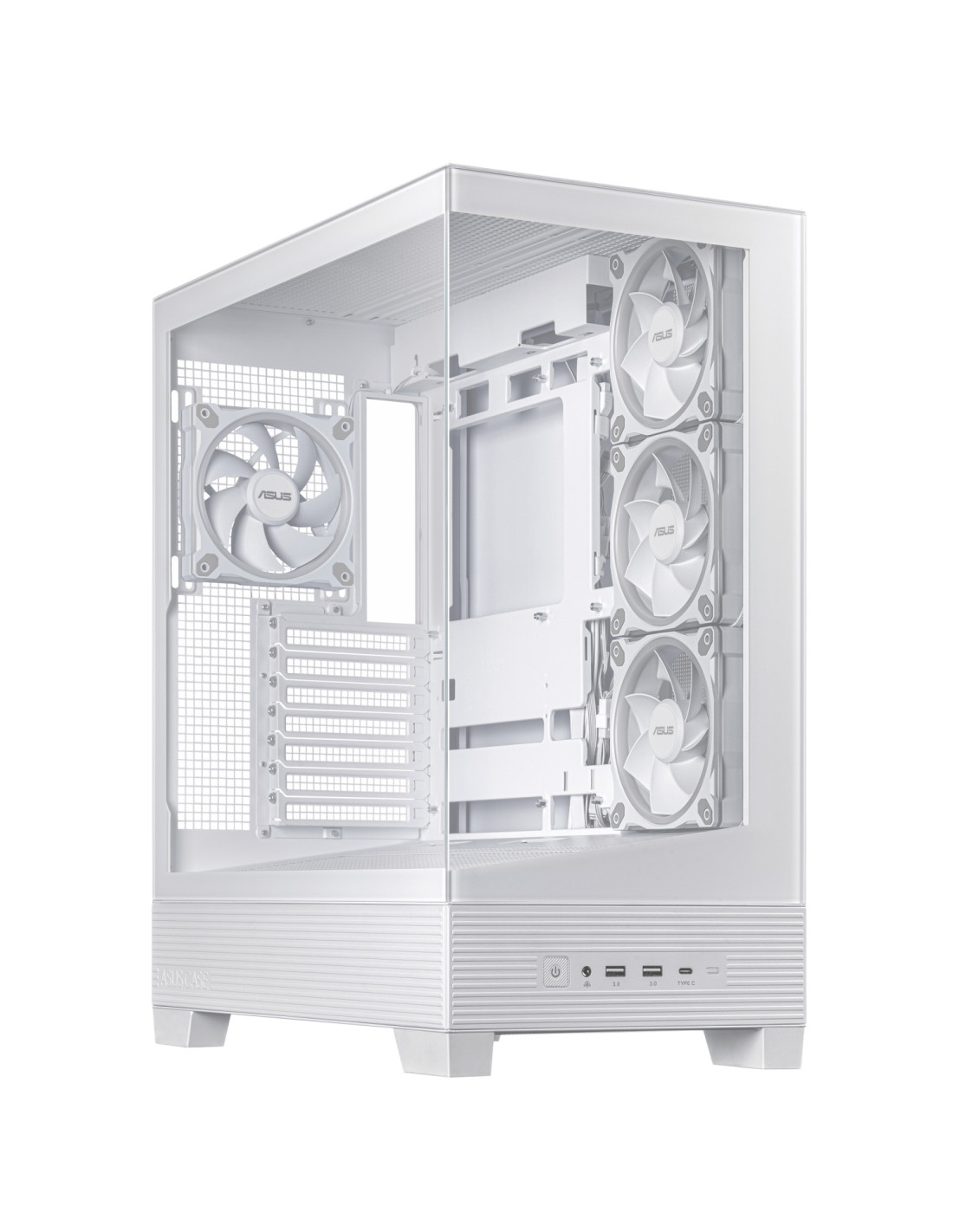 ASUS A31 Plus TG ARGB WHITE Midi Tower Blanco