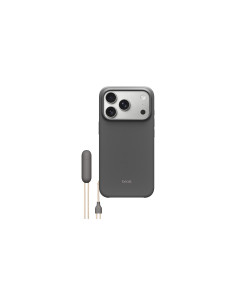 Apple MGY74LL/A funda para teléfono móvil 16 cm (6.3") Granito, Gris