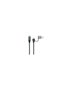 Nanocable Cable USB 3.2 Gen2x2 20Gbps 5A/100W, USB-C+USB-A/M a 2