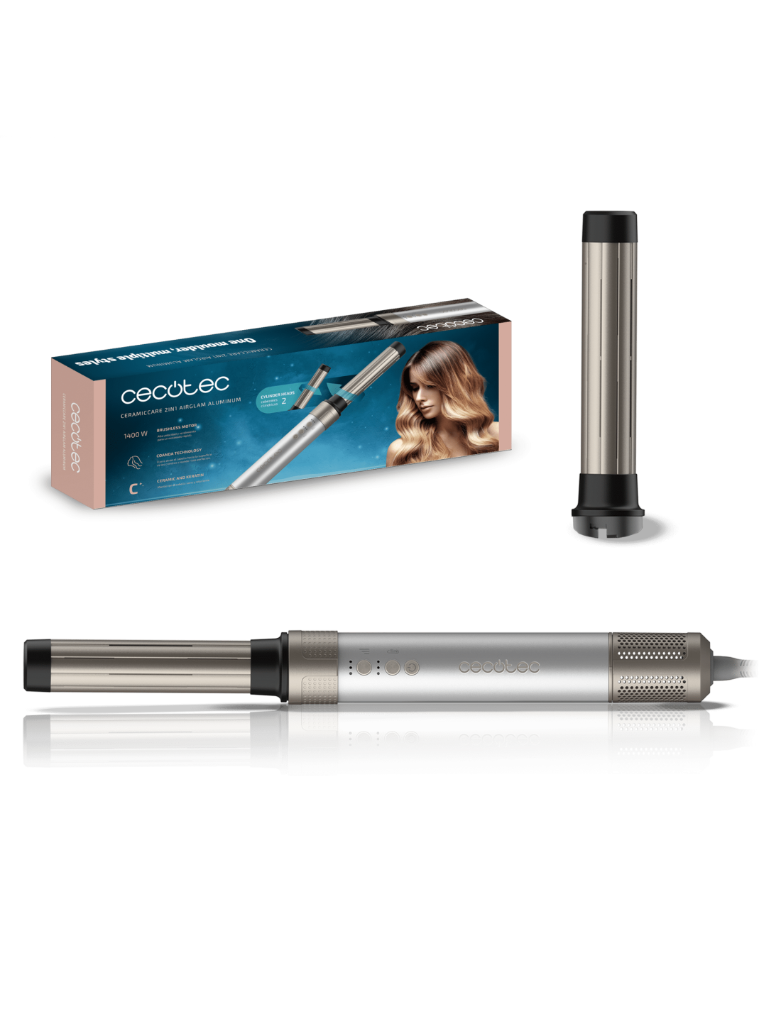 CeramicCare 2in1 AirGlam Aluminum