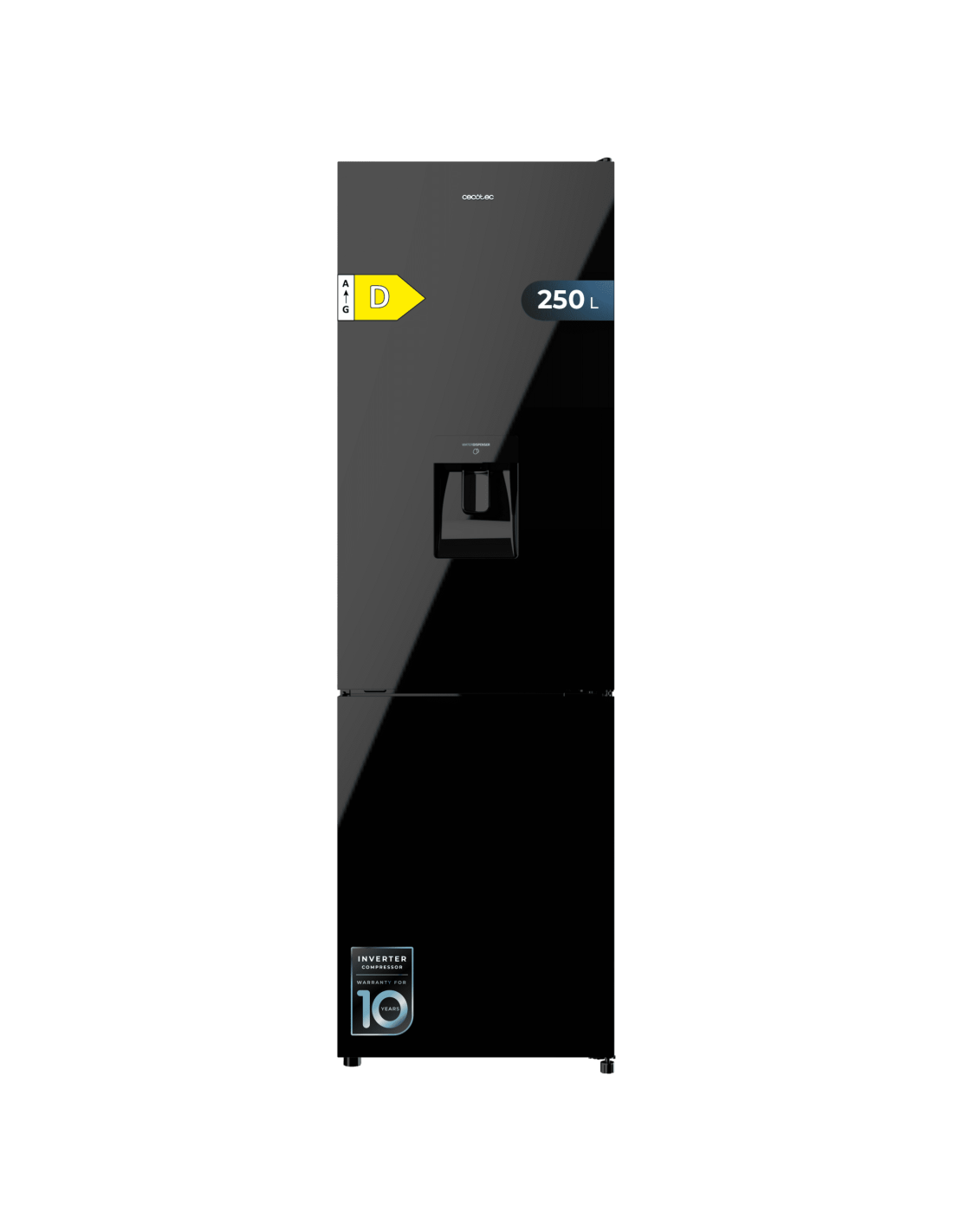 Bolero CoolMarket Combi 250 WD Black Glass D