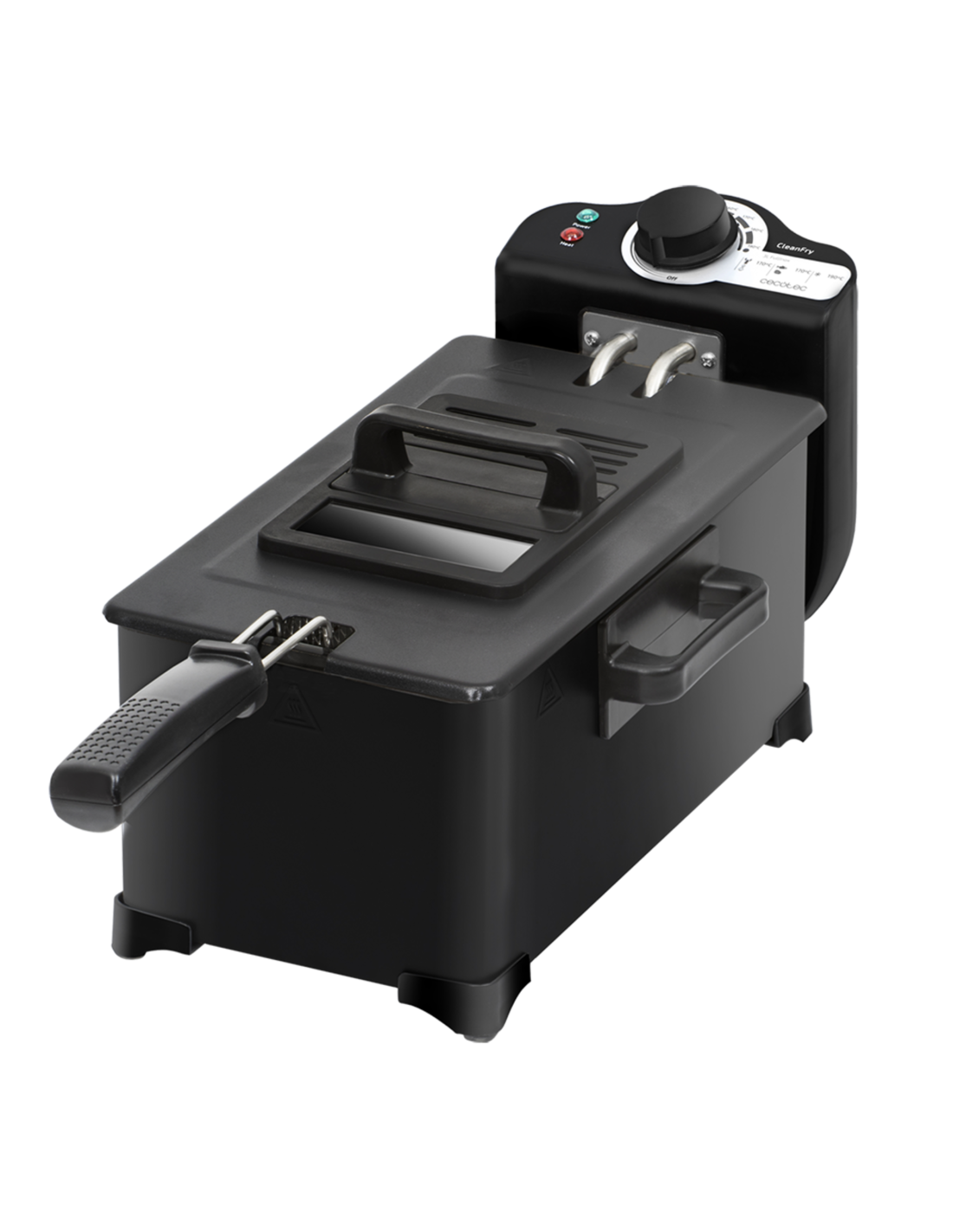 Freidora Con Aceite Cleanfry 3L Black