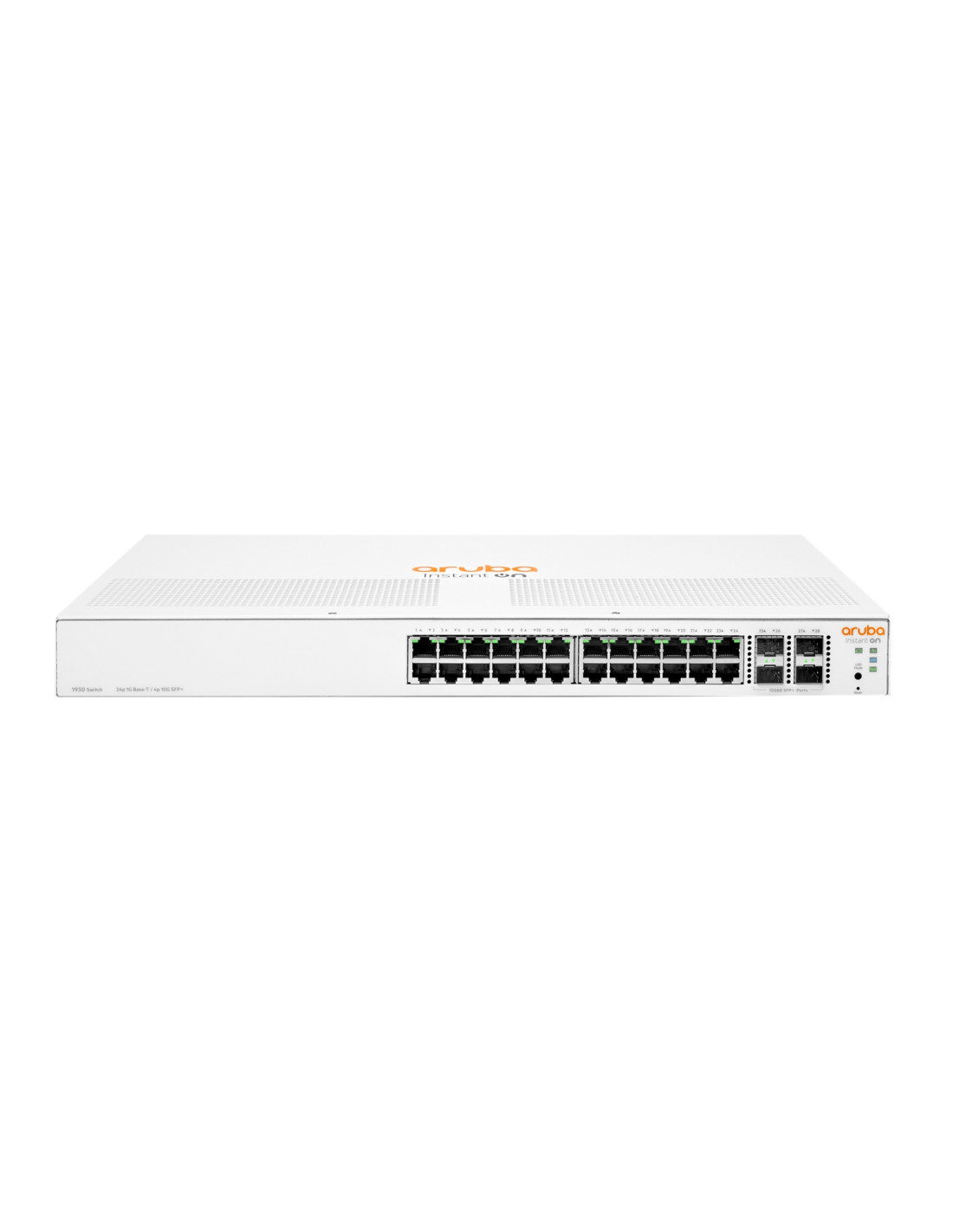 Aruba Instant On 1930 24G Class4 PoE 4SFP/SFP+ 195W Gestionado L2+ Gigabit Ethernet (10/100/1000) EnergÍ­a sobre Ethernet (PoE) 