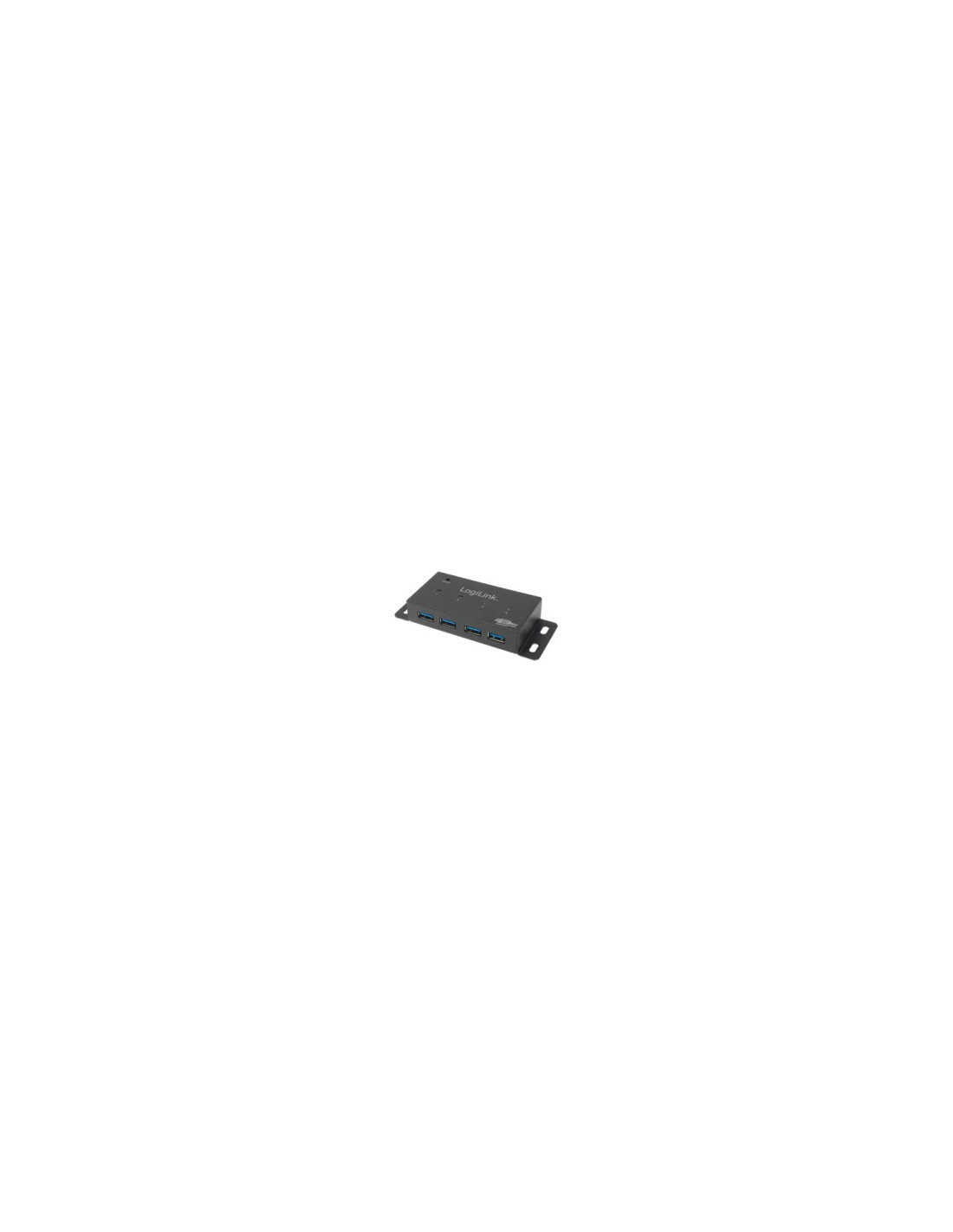 HUB LOGILINK 4 PUERTOS USB 3.0 NEGRO UA0149