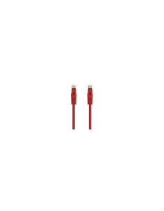 Nanocable Cable de red latiguillo RJ45 LSZH Cat.6A UTP AWG24, Rojo,