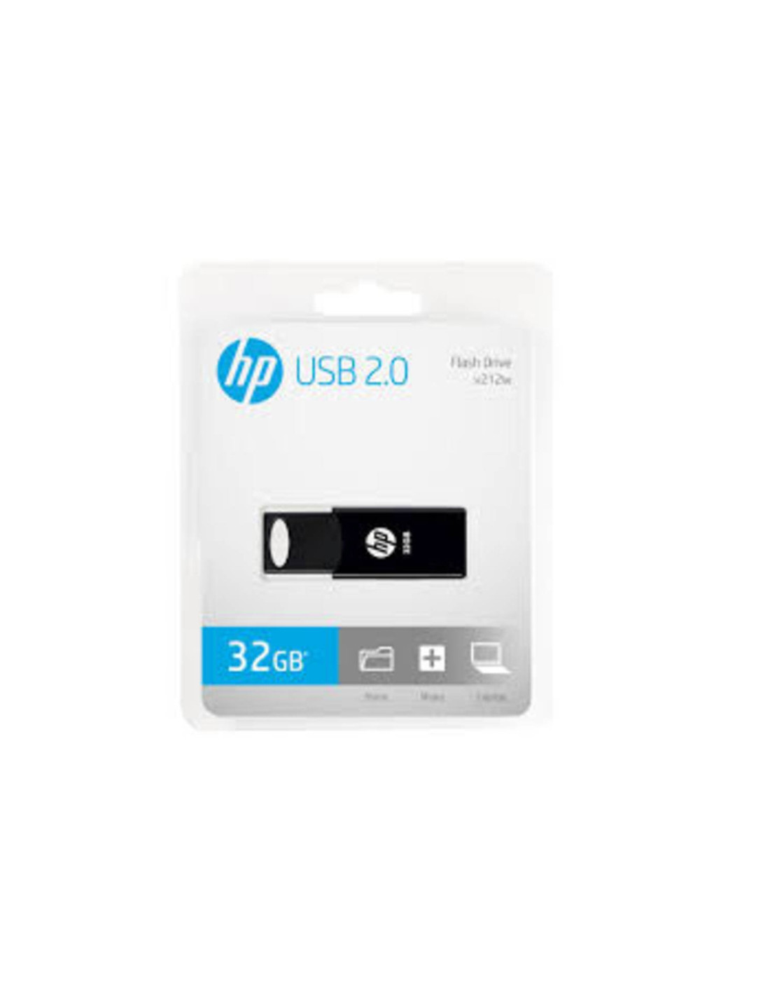 PENDRIVE HP 32GB USB2.0 V212 NEGRO