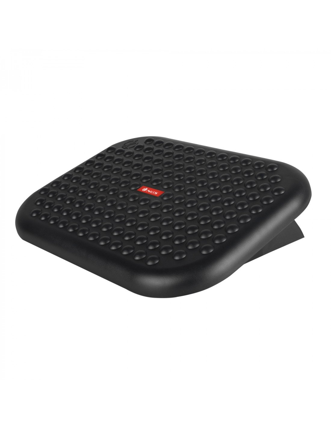 Reposapies ergonomico ngs inclinacion 0 a 15 altura ajustable 448x335mm pies antideslizantes negro FOOTNEST