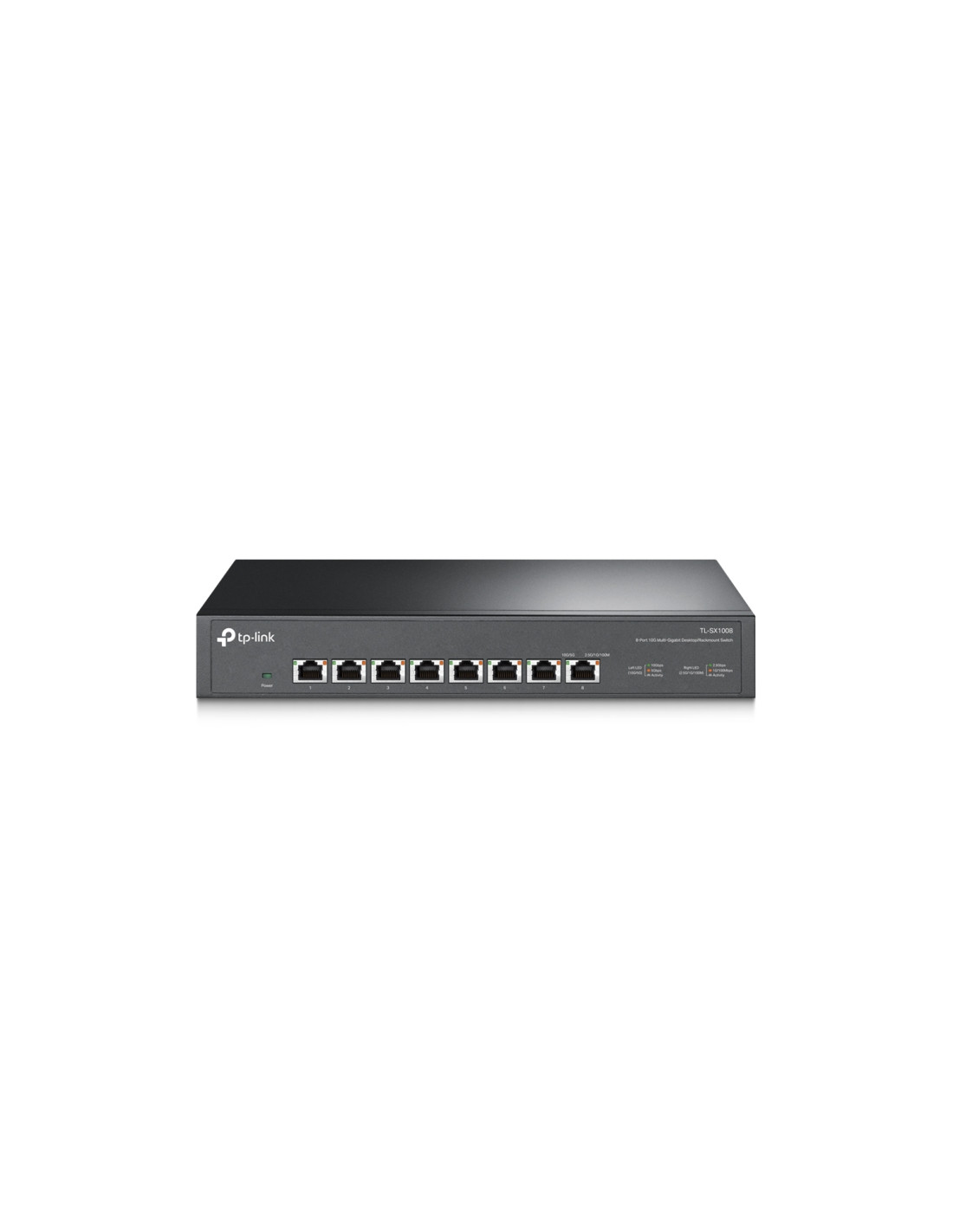 TP-Link TL-SX1008 switch No administrado 10G Ethernet (100/1000/10000) Negro