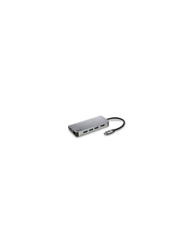 NGS WONDER DOCK 8 USB 2.0 Type-C Plata