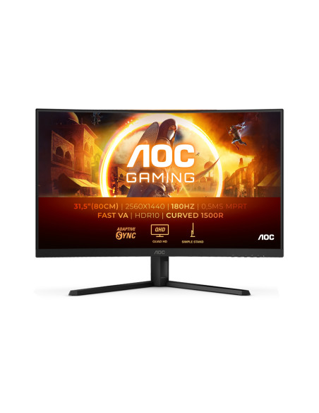AOC G4 CQ32G4VE pantalla para PC 80 cm (31.5") 2560 x 1440 Pixeles