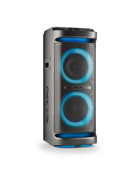 NGS WILD SPACE 2 Altavoz portátil estéreo Negro 400 W