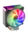Mars Gaming MCPU-VR Negro Disipador CPU Doble Espejo Infinito ARGB 4 Heatpipes HCT TDP 180W Ventilador Ultra-silencioso PWM 12cm