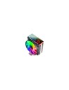 Mars Gaming MCPU-VR Negro Disipador CPU Doble Espejo Infinito ARGB 4 Heatpipes HCT TDP 180W Ventilador Ultra-silencioso PWM 12cm