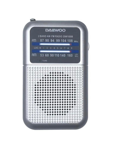 Daewoo DW1008SL Radio AM/FM Plata