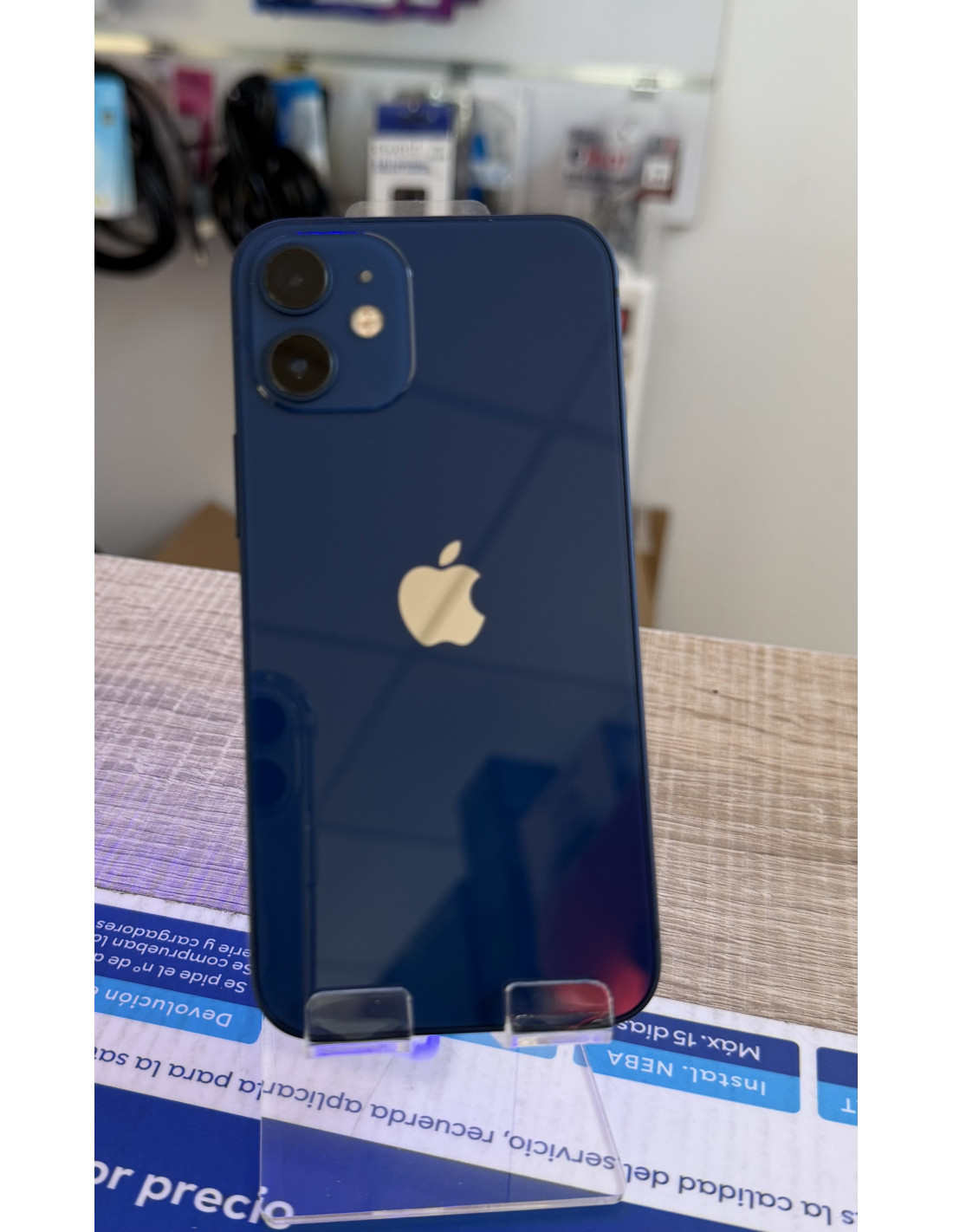 IPHONE 12 MINI 128GB SALUD BATERÍA 100% AZUL