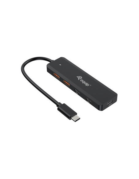Equip 128966 hub de interfaz USB 3.2 Gen 2 (3.1 Gen 2) Type-C 10000