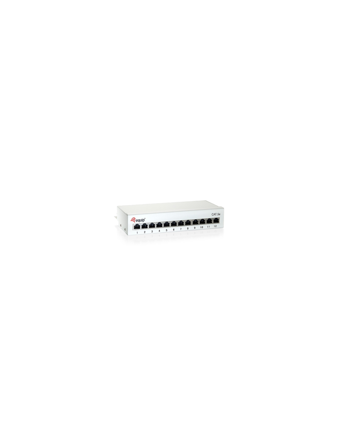 EQUIP 227362 PATCH PANEL CAT-6 12 PUERTOS BLANCO