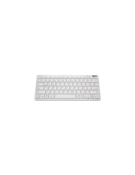 iggual Teclado Bluetooth Slim TKL-BT plata 2 canal