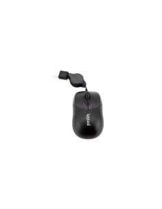 iggual Ratón retráctil COM-BASIC-800DPI negro