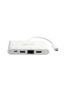 Sveon SCT504 hub de interfaz USB 3.2 Gen 1 (3.1 Gen 1) Type-C 5000 Mbit/s Blanco