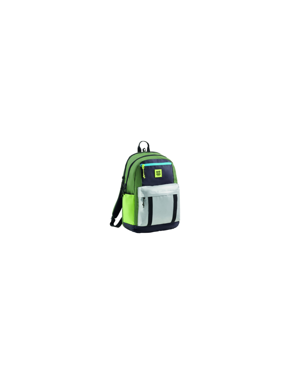 MOCHILA TRIPLE AMSTERDAM RECICLADA RIDER GREEN MIQUELRIUS MR19331