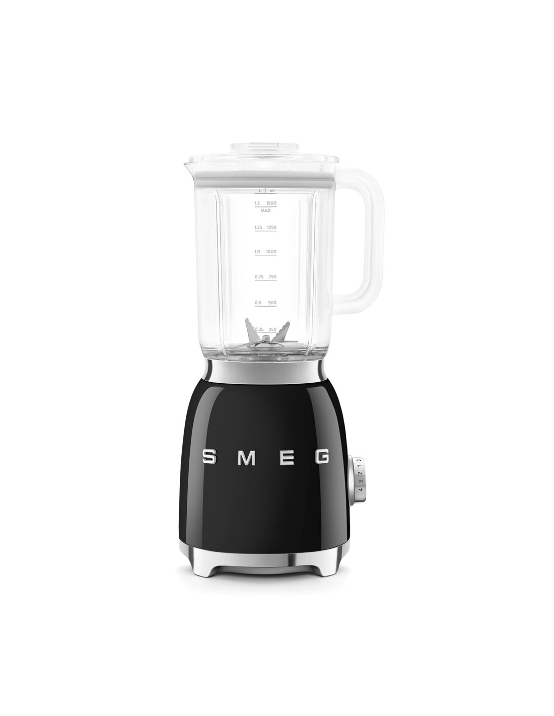 Smeg BLF03BLEU licuadora 1,5 L Batidora de vaso 800 W Negro