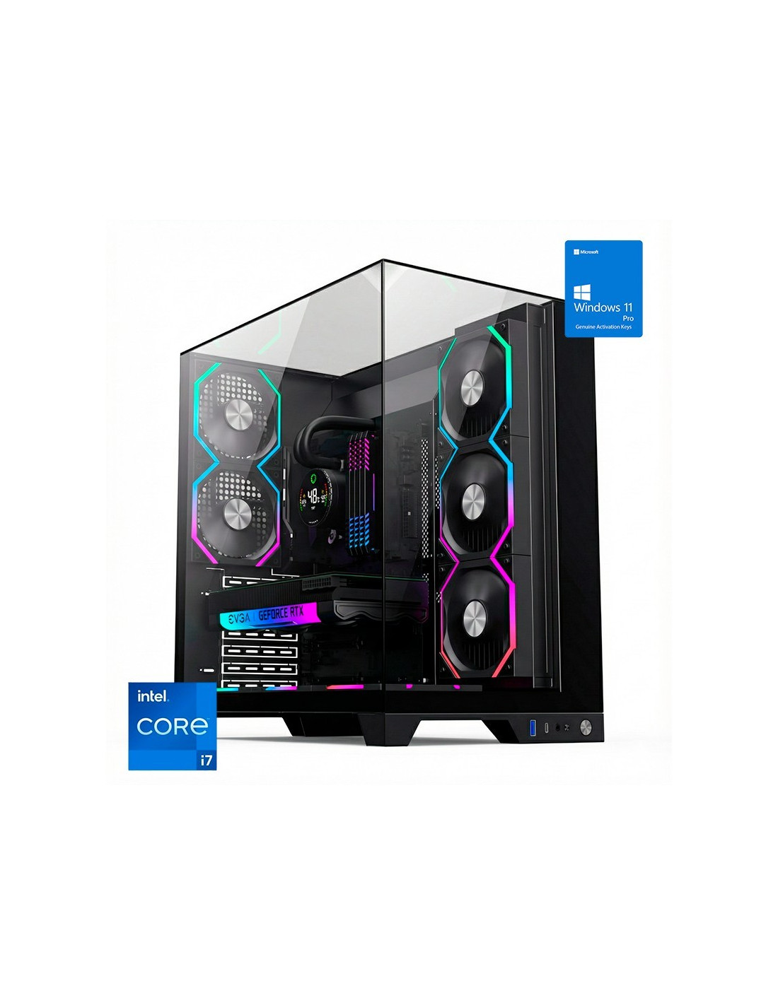 ORDENADOR GAMING INFINITY PRO RGB I7 14700K/32GB/SSD1TB NVME/WIFI/R.LIQ/800W/W11PRO