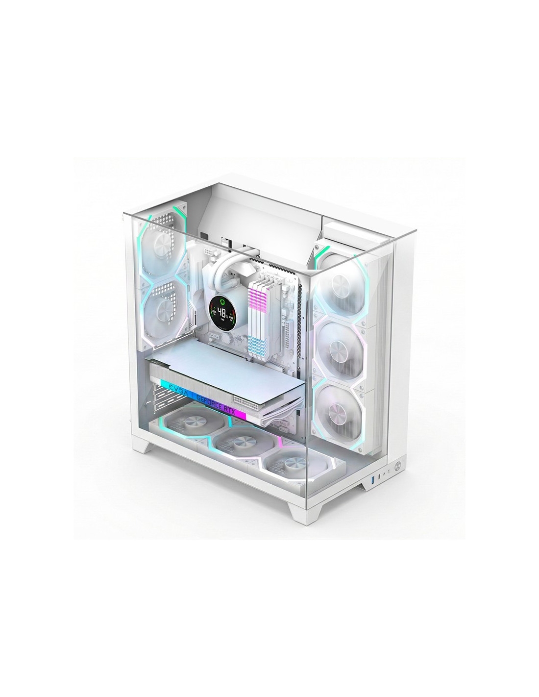 ORDENADOR GAMING INFINITY PRO WHITE RGB I7 14700K/32GB/SSD1TB NVME/WIFI/R.LIQ/800W