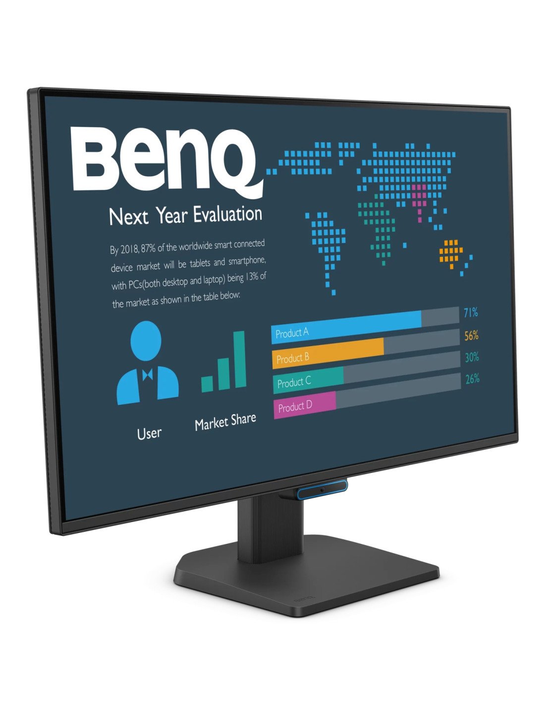 BenQ BL2790C pantalla para PC 68,6 cm (27") 1920 x 1080 Pixeles Full HD LCD Negro