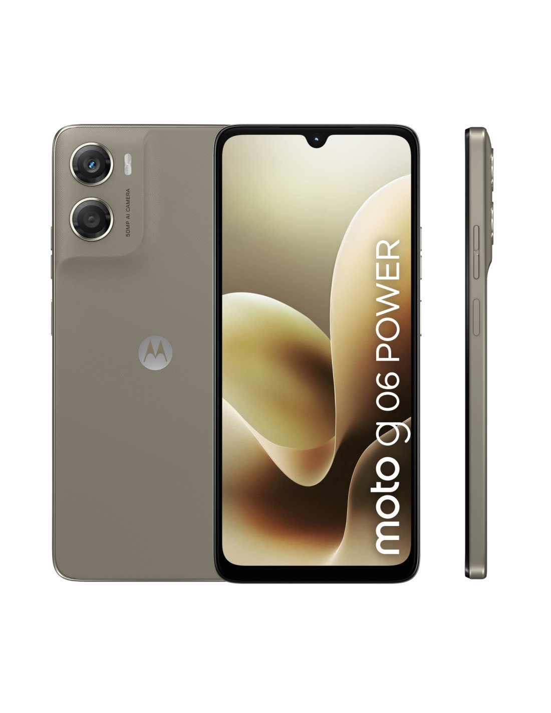 Motorola moto g06 power 17,5 cm (6.88") SIM doble Android 15 4G USB Tipo C 4 GB 256 GB 7000 mAh Caqui