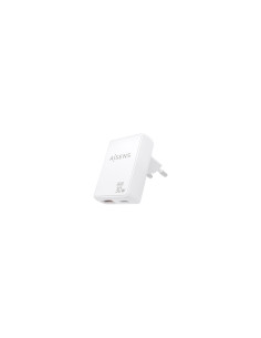 AISENS Cargador De Pared GaN Ultra Delgado 30W, 1xUSB-C PD3.0 QC4.0, 1xUSB-A QC3.0, Blanco 2