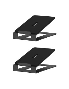 AISENS Soporte Universal De Sobremesa Para Altavoces, Negro