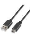 CABLE USB 3A TIPO USB-CM-AM NEGRO 0.5M NANOCABLE