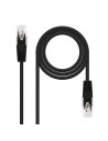 CABLE DE RED CAT.6 UTP 1M NANOCABLE BLACK