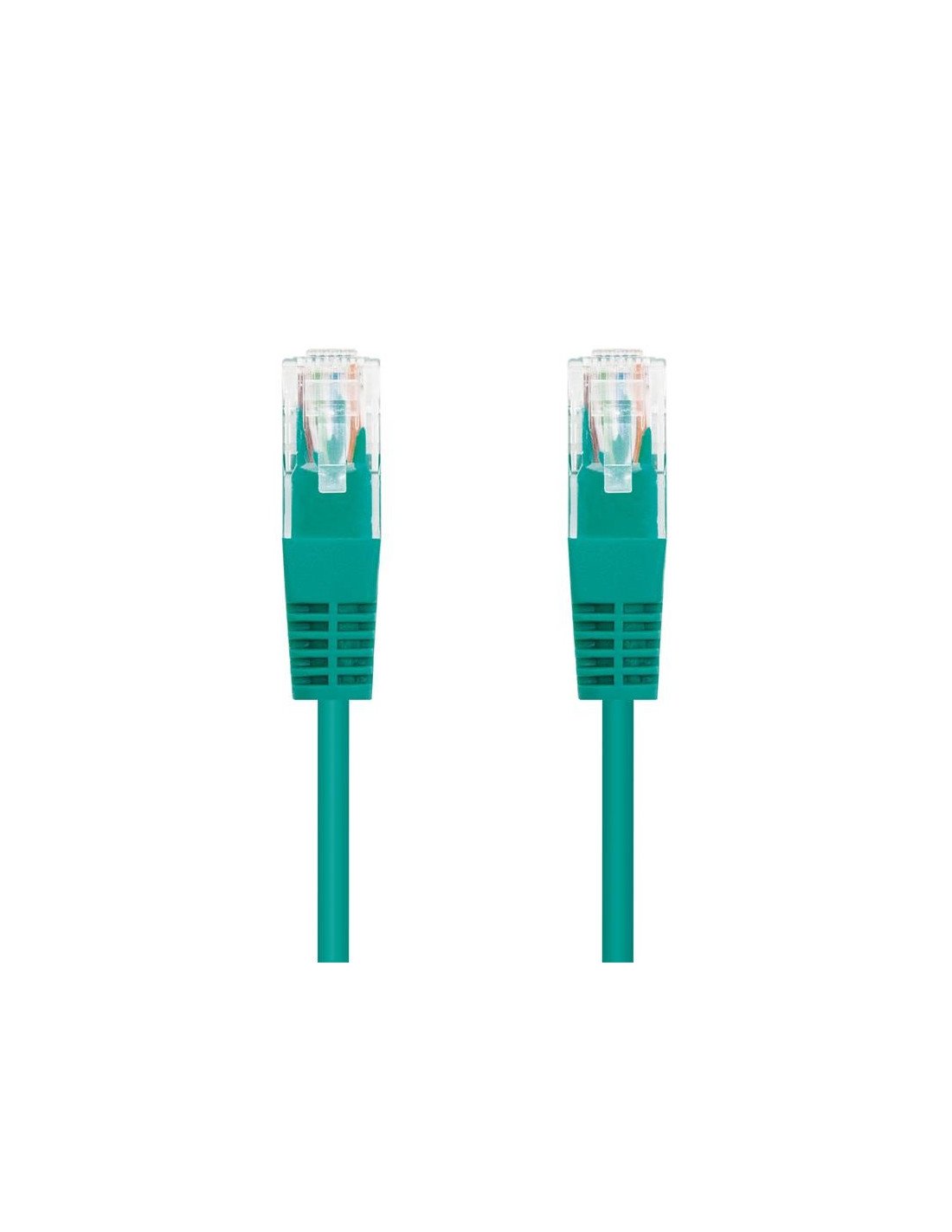 CABLE DE RED CAT.6 UTP FLEX 2M NANOCABLE GREEN