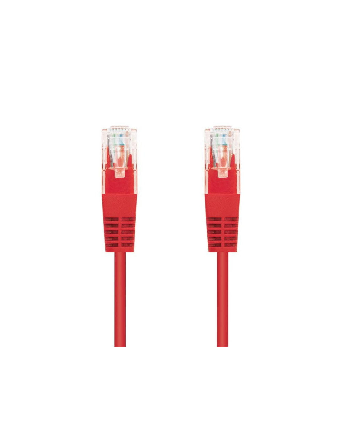 CABLE DE RED CAT.6 UTP FLEX 2M NANOCABLE RED