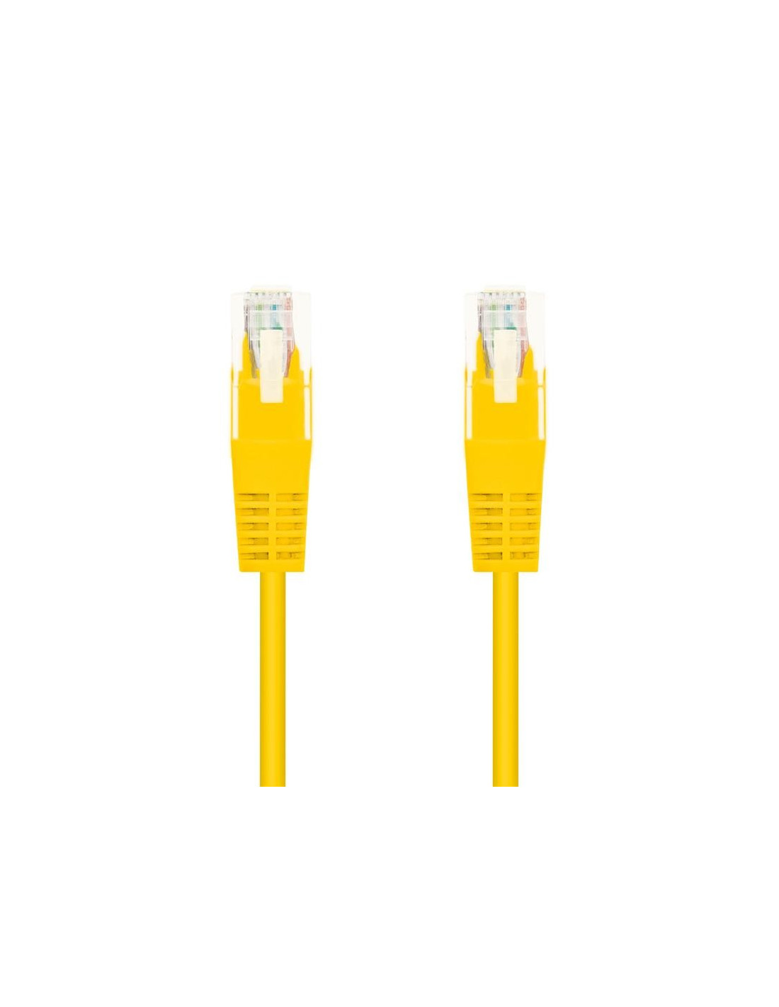 CABLE DE RED CAT.6 UTP FLEX 2M NANOCABLE YELLOW