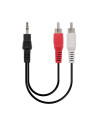 CABLE AUDIO NANOCABLE JACK 3.5 M/2RCAM 5M