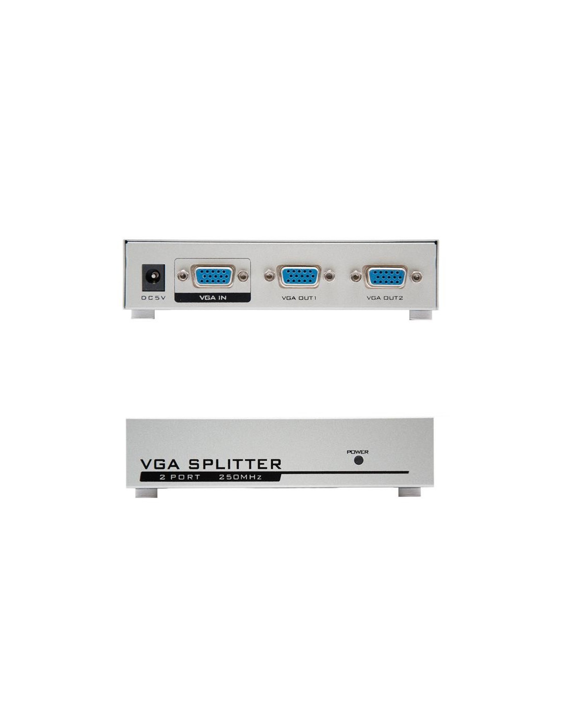 CONMUTADOR VGA NANOCABLE 2 MONITORES
