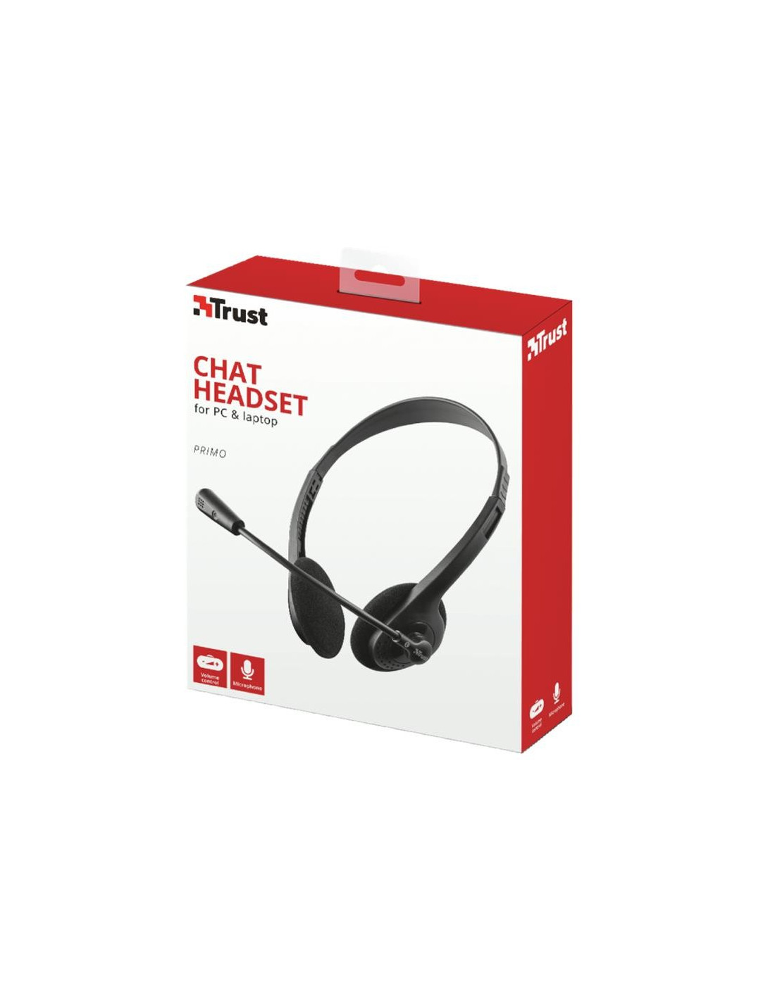 AURICULARES + MICROFONO TRUST PRIMO HEADSET