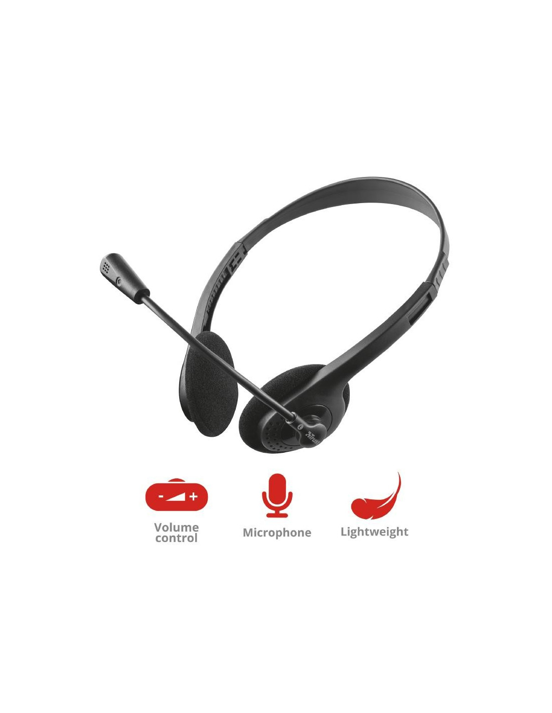 AURICULARES + MICROFONO TRUST PRIMO HEADSET
