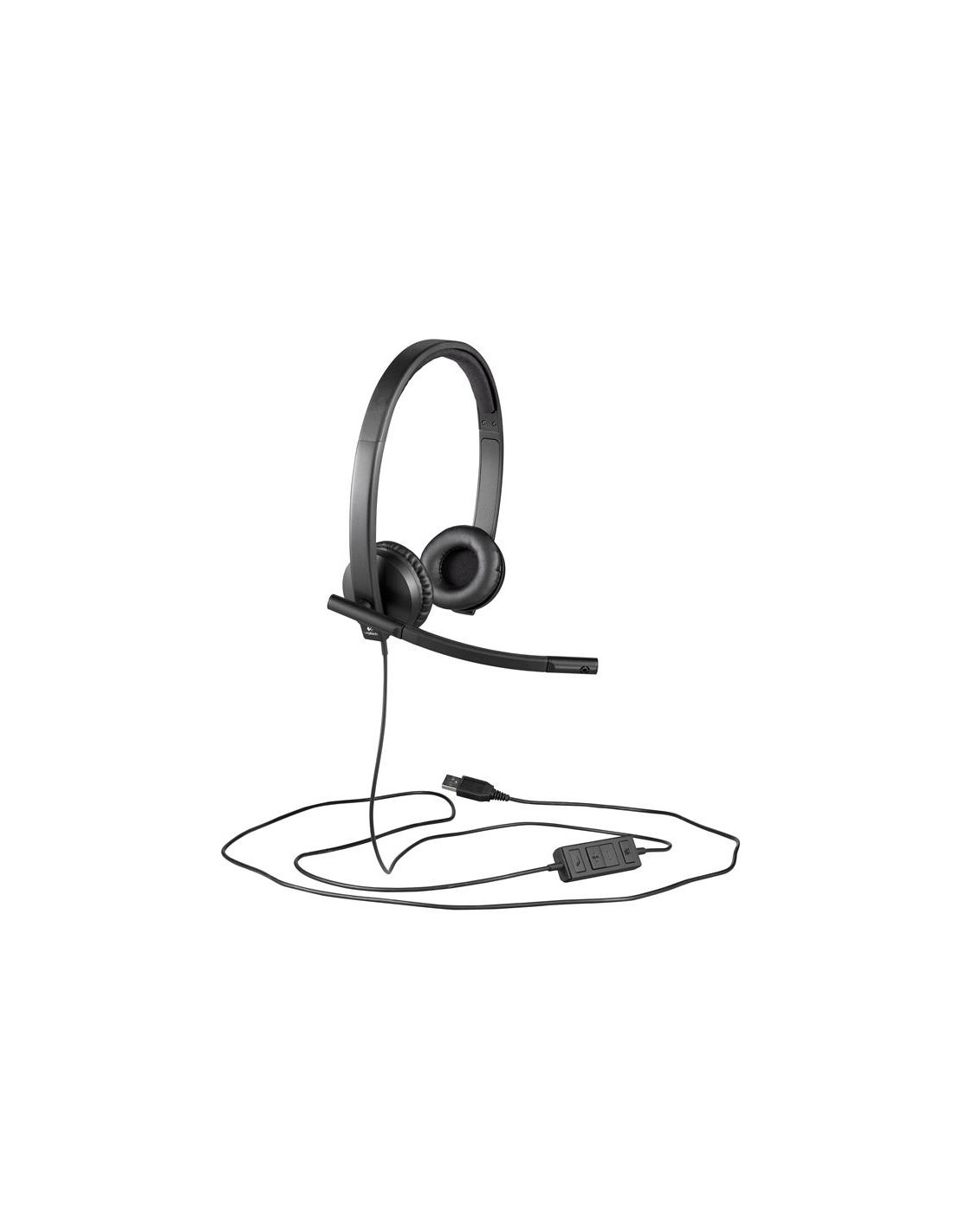 AURICULARES + MICROFONO LOGITECH H570E USB