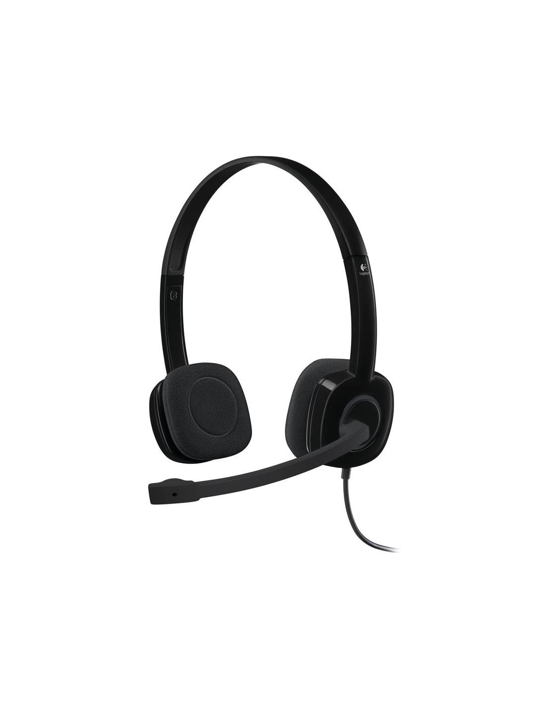 AURICULARES + MICROFONO LOGITECH H151 BLACK