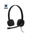 AURICULARES + MICROFONO LOGITECH H151 BLACK